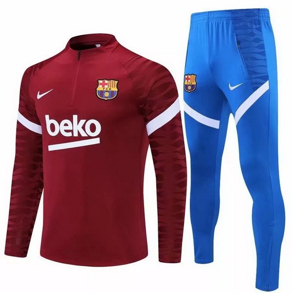 Chandal Barcelona 2021-22 Rojo Azul Blanco